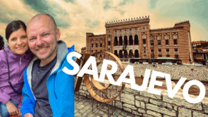 Sarajevo mit dem Motorrad