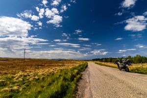 Schottland Motorrad